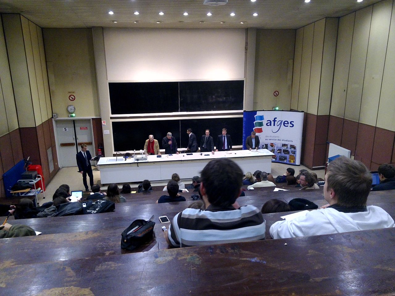 Débat sur la Collectivité territoriale d'Alsace organisé par l'AFGES le 28 mars 2013 à l'Université de Strasbourg
