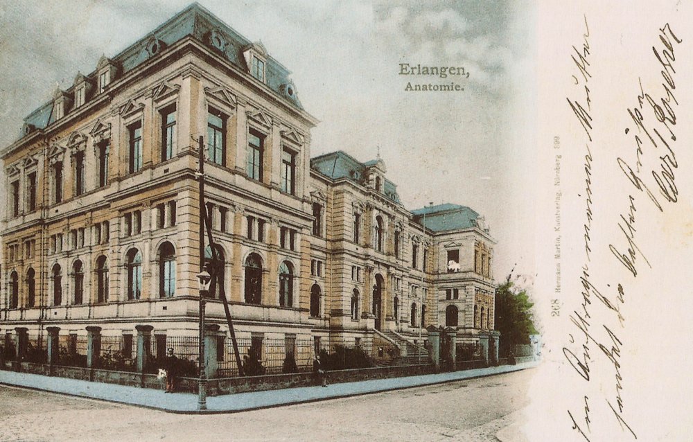Erlangen Postkarte 1901