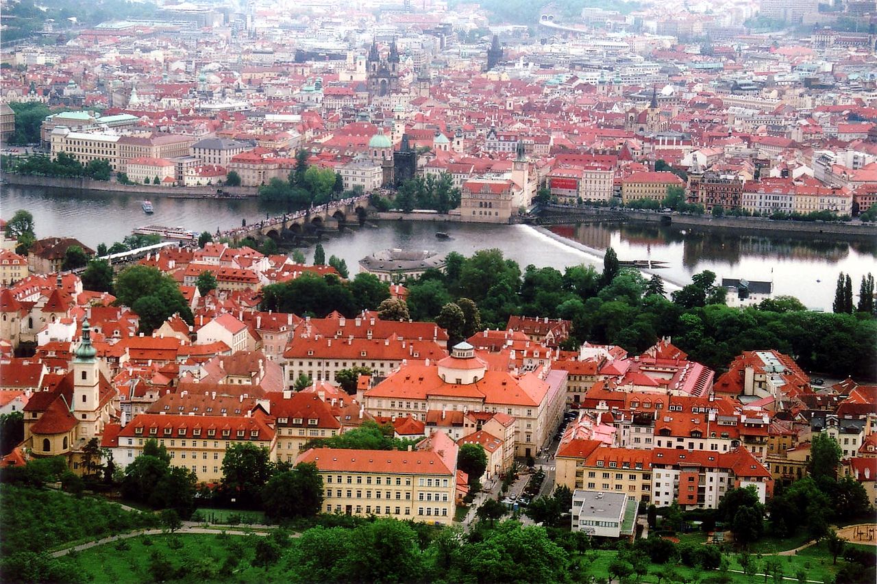 View over Prague Old Town